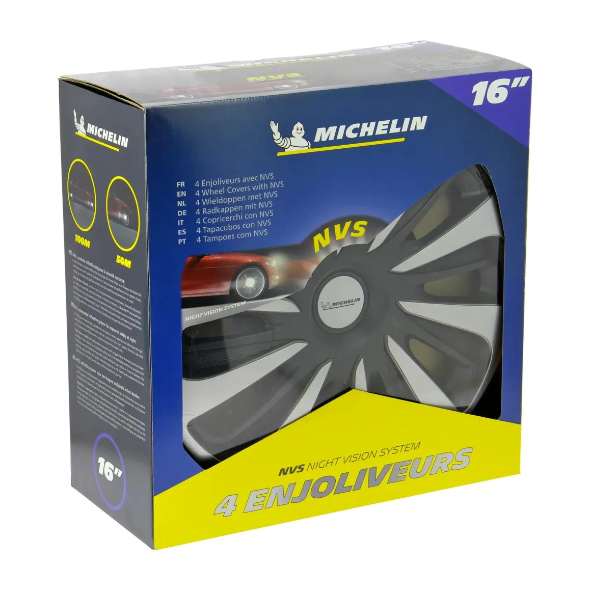 Wieldoppen 16" 4 stuks