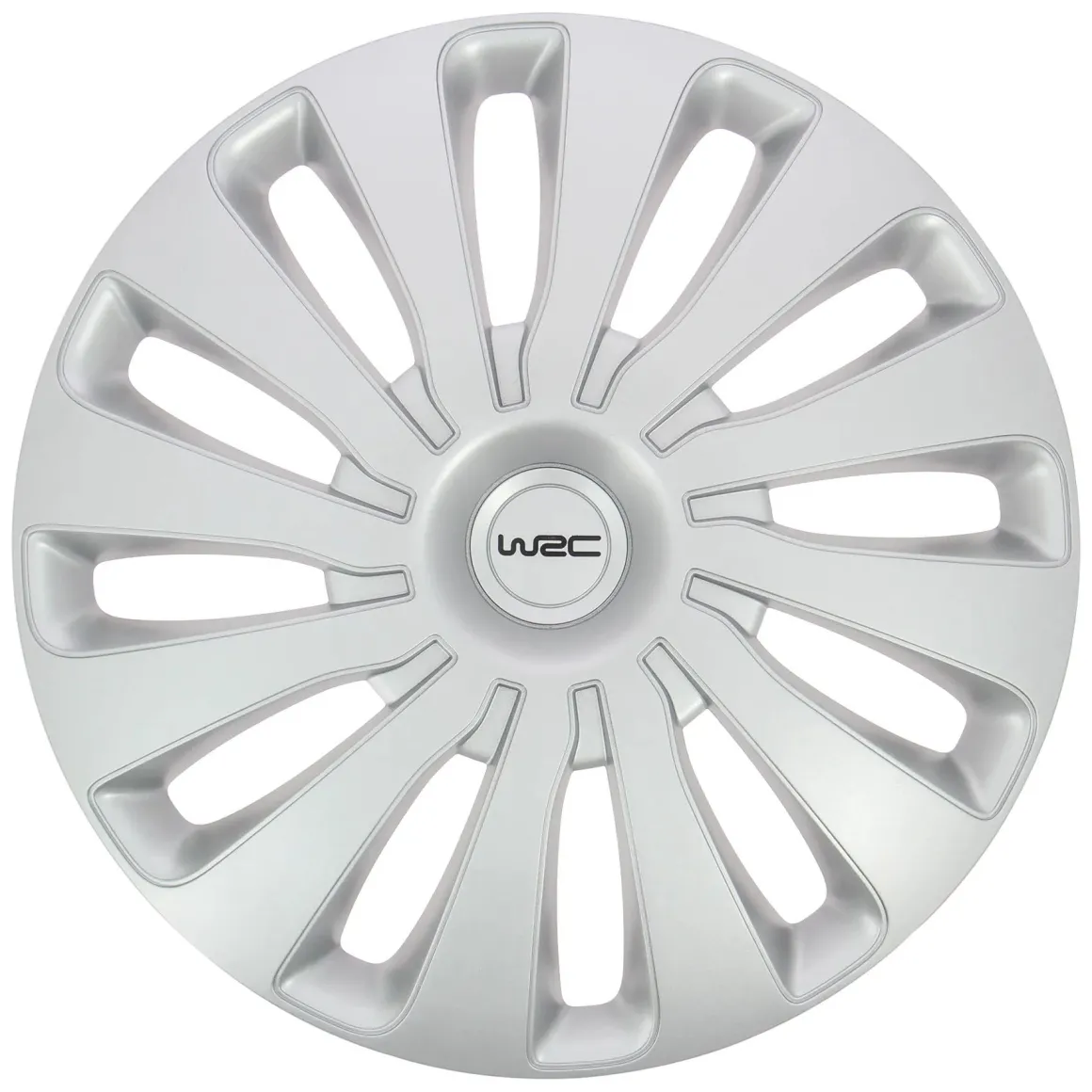 Wieldoppen Sepang 15" - zilver 4 stuks
