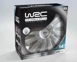 Wieldoppen Sepang 14" - zilver 4 stuks