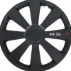 Wieldoppen set - 13 inch - RS-T Zwart