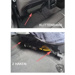 2x Microvezel Autostoelhoes Universeel