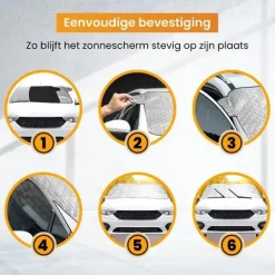 Zonnescherm Auto Voorruit - Universeel
