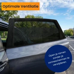 Zonnescherm Auto Zijruit - Set van 2