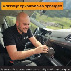 Zonnescherm Auto Zijruit - Set van 2